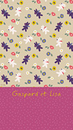 Fall and Winter Floral Pattern