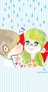 水森亜土 Happy Rainy Day