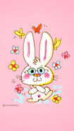水森亜土 Cute bunny